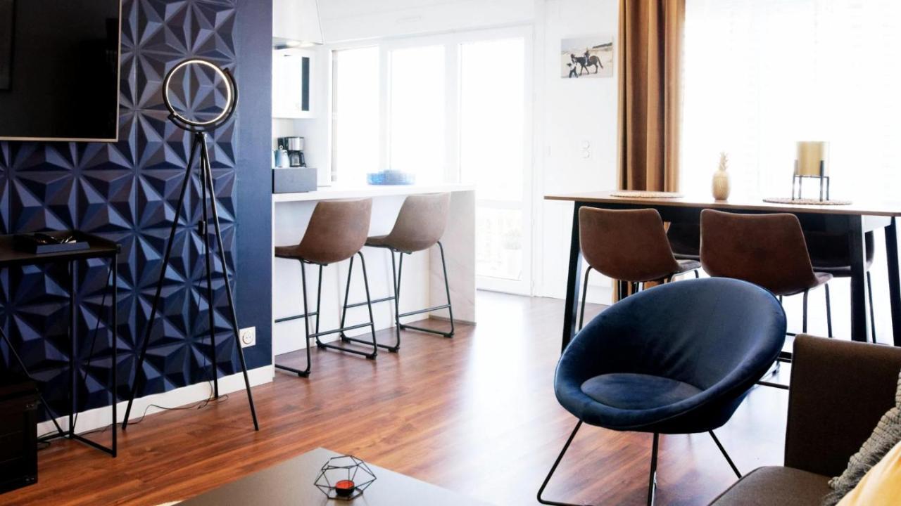 Le Luxe & Votre Vue Mer A Ouistreham Riva Bella Exterior photo